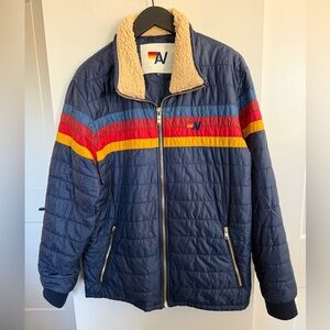 Aviator Nation 4 Stripe Jacket Size XL Unisex